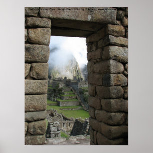 Machu Picchu, Peru ポスター