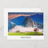 Machu Picchu, Peru travel postcard シーズンポストカード (正面/裏面)