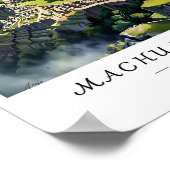 Machu Picchu Peru Wall Art, Inca City ポスター (角)