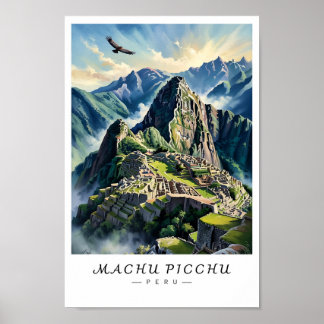 Machu Picchu Peru Wall Art, Inca City ポスター