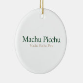 Machu Picchu, PeruMachu Picchu セラミックオーナメント (右)