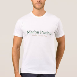 Machu Picchu, PeruMachu Picchu Tシャツ