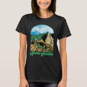 Machu Picchu Souvenir Peru Ruined city South Ameri Tシャツ (正面)