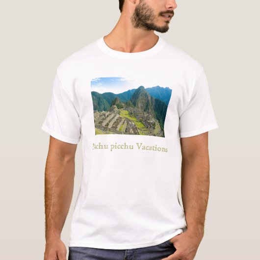 MACHU PICCHU VACATIONS Tシャツ (正面)