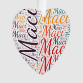 Maci オーナメント (正面)