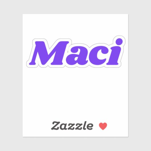 Maci シール (シート)
