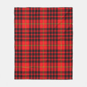 MacIan Plaid フリースブランケット (正面)