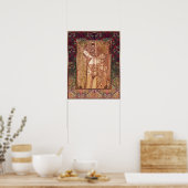 Macintosh with Art Nouveau background ポスター (キッチン)