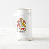 MacIntyreの家紋 ビールジョッキ (正面左)
