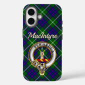 MacIntyre Clan Badge & Tartan iPhone / iPad case Case-Mate iPhoneケース (裏面)