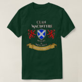 MacIntyre Scottish Family Clan Middle Ages Mischie Tシャツ (デザイン正面)