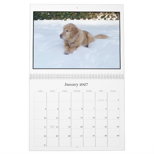 Mack及び友人2012のカレンダー カレンダー (1月 2027)