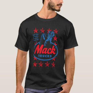 Mack Trucks Outlasts Them All Bulldog and Stars トラ Tシャツ