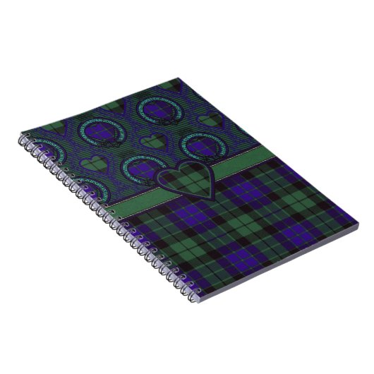 Mackayのスコットランド人のタータンチェック ノートブック (右側)