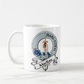 MacKayの一族は記章を付けます コーヒーマグカップ (左)