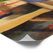 Mackeによるショーウィンドウの前の女威厳がある性 ポスター (角)