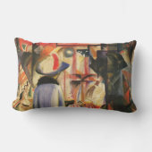 Mackeによるショーウィンドウの前の女威厳がある性 ランバークッション (正面)