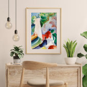 Mackeによるビーチでのピクニ威厳があるック ポスター