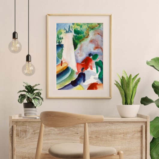 Mackeによるビーチでのピクニ威厳があるック ポスター