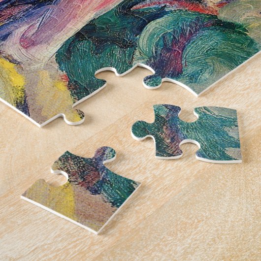 Mackeによるフォレストトラックのカップル威厳がある ジグソーパズル (側面)