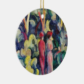 Mackeによるフォレストトラックのカップル威厳がある セラミックオーナメント (右)