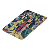 Mackeによるフォレストトラックのカップル威厳がある マグネット (左側)