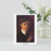 Mackeによる自己威厳がある肖像画 ポストカード (スタンド正面)