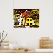 Macke – ストアウダーズハウスアットテゲルンシー ポスター (キッチン)