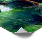 Macke – テガーンゼーの表示 ポスター (角)