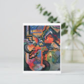 Macke 威厳がある – カラーコンポジションコードからBach 1912 ポストカード (スタンド正面)