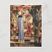Macke 威厳がある - Large Bright Shop Window 1912油 ポストカード (正面)
