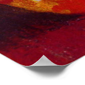 Macke 威厳がある - Leute am blauen参照1913 @ Blue Sea ポスター (角)