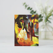 Macke – 湖の人々 ポストカード (スタンド正面)