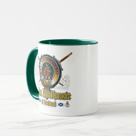 MacKenzie clanバッジ マグカップ (正面左)