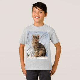 Mackerel Tabby Cat Kid's Tシャツ