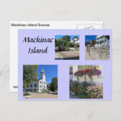 Mackinacの場面 ポストカード (正面/裏面)