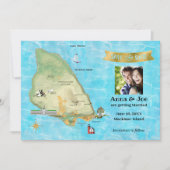 Mackinacの島のための日付を救って下さい セーブザデート (正面)