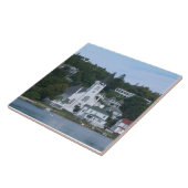 Mackinacの島のタイルかTrivet タイル (側面)