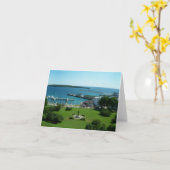 Mackinacの島の空白のなカード カード (黄色い花)