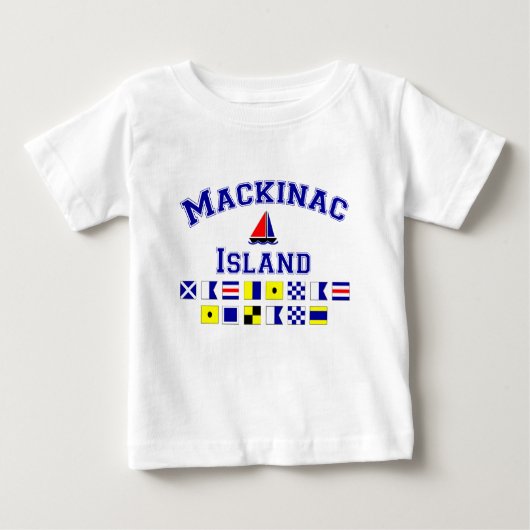 Mackinacの島 ベビーTシャツ (正面)