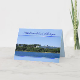 Mackinacの島、ミシガン州のカード カード