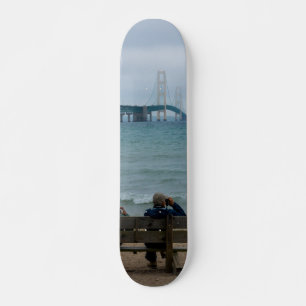 Mackinacブリッジの表示 スケートボード