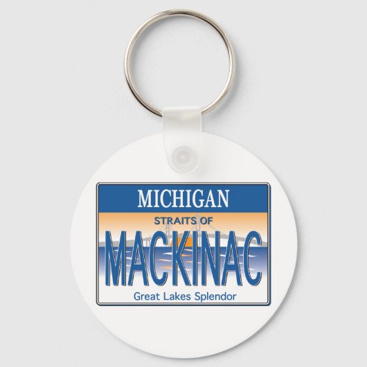 Mackinacライセンス キーホルダー (正面)