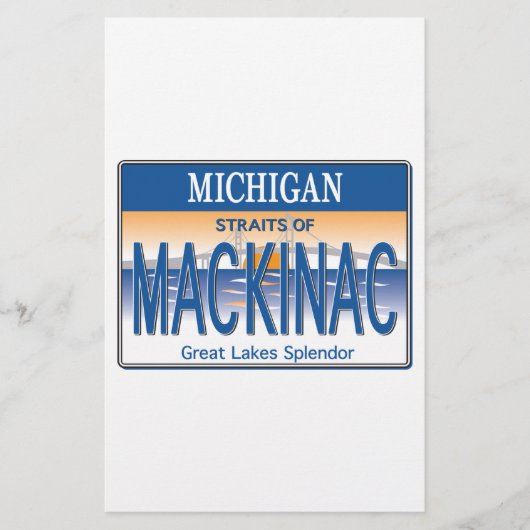 Mackinacライセンス 便箋 (正面)