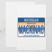 Mackinacライセンス 便箋 (正面/裏面)