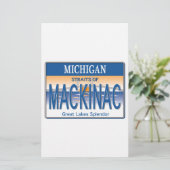 Mackinacライセンス 便箋 (スタンド正面)
