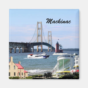 Mackinac都市磁石 マグネット