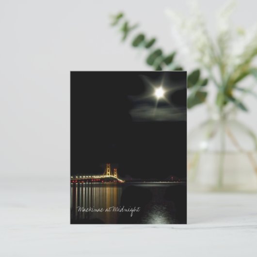 Mackinac at Midnightはがき ポストカード (スタンド正面)