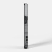 Mackinac BridgeグレースケールCase-Mate iPhoneの表示 iPhoneケース (右側面)