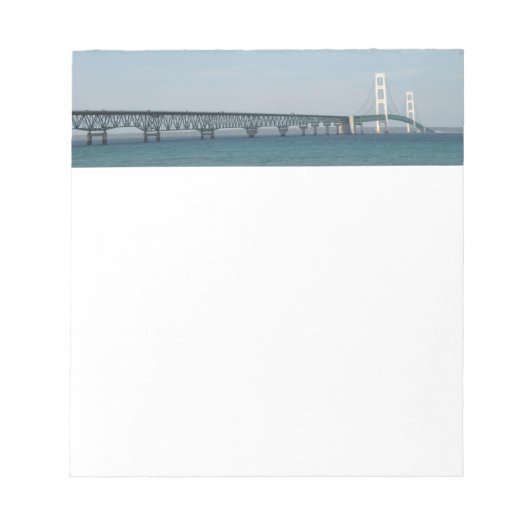 Mackinac Bridgeメモ帳 ノートパッド (正面)